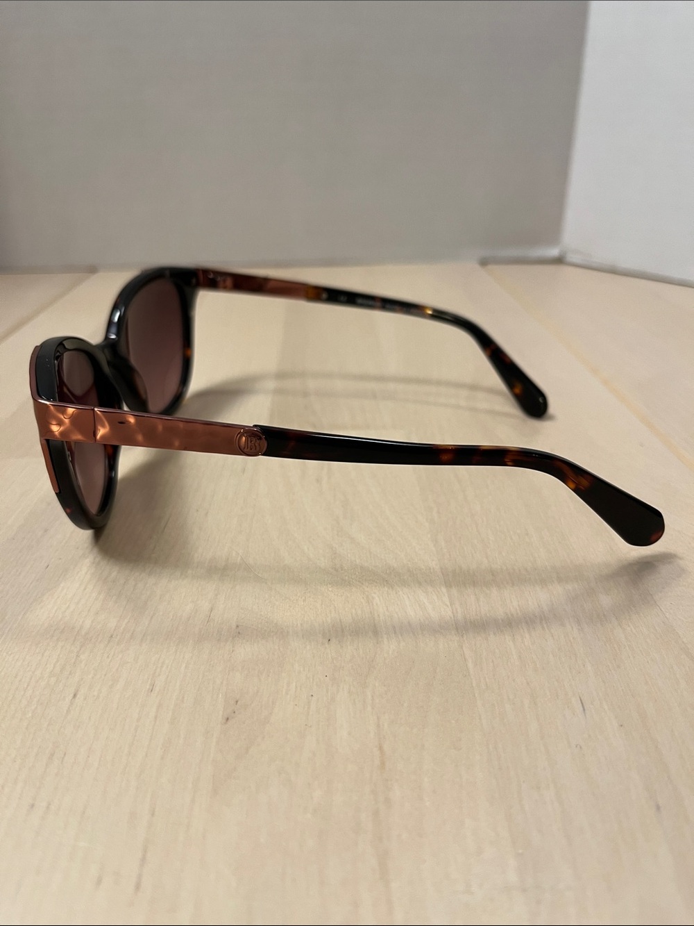 Balmain Dark Tortoise Shell w/ Copper Trim BL2072B Women’s Cat Eye Sunglasses - Picture 3 of 16